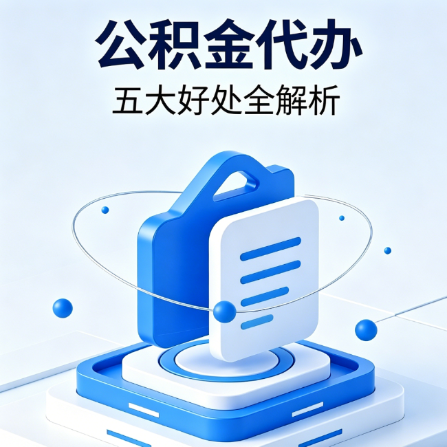 锦州公积金代办到底值不值？这5大好处让你少走弯路